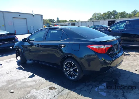 2015 Toyota Corolla S Plus из США, поврежденный, VIN 2T1BURHE5FC455233